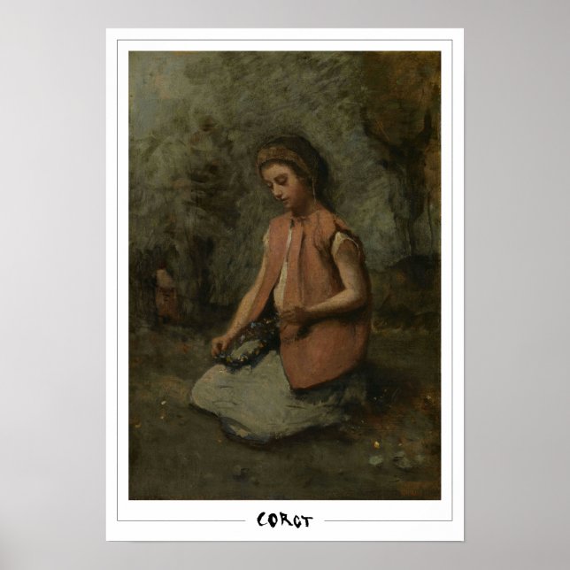 Jean-Baptiste-Camille Corot Art Poster #87 (Vorne)