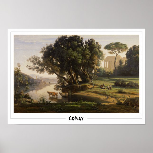 Jean-Baptiste-Camille Corot Art Poster #89 (Vorne)