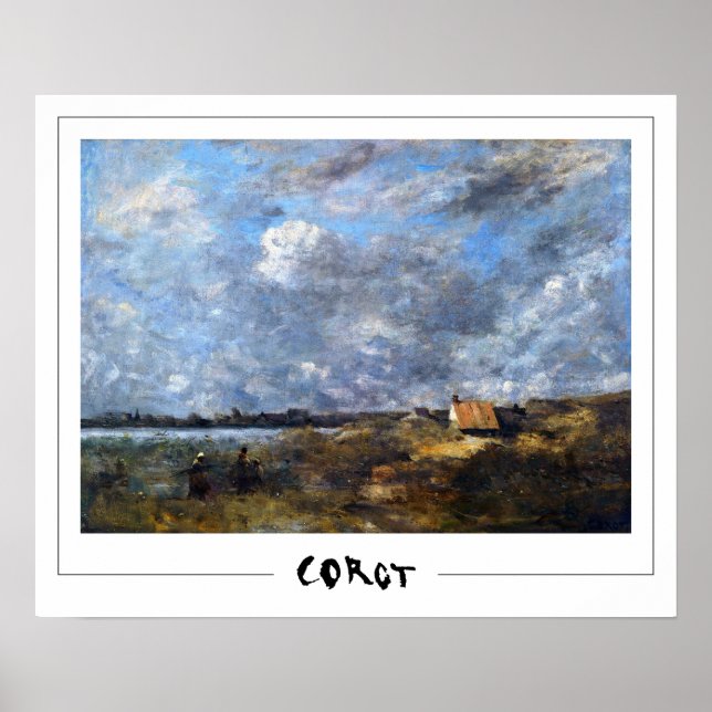 Jean-Baptiste-Camille Corot Zedign Art Poster #101 (Vorne)