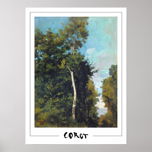 Jean-Baptiste-Camille Corot Zedign Art Poster #281 (Vorne)