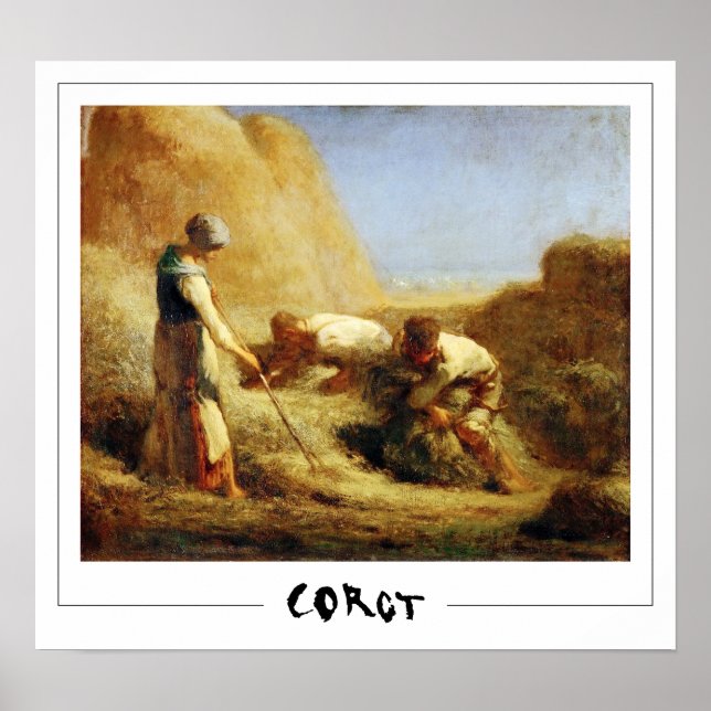 Jean-Baptiste-Camille Corot Zedign Art Poster #320 (Vorne)