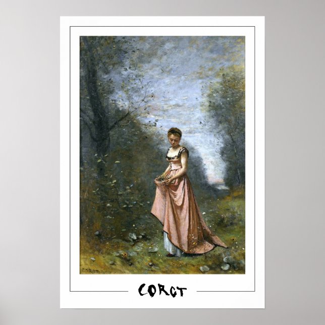 Jean-Baptiste-Camille Corot Zedign Art Poster #336 (Vorne)