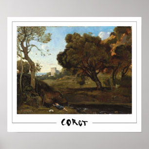 Jean-Baptiste-Camille Corot Zedign Kunstposter #13 Poster