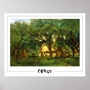 Jean-Baptiste-Camille Corot Zedign Kunstposter #18 Poster
