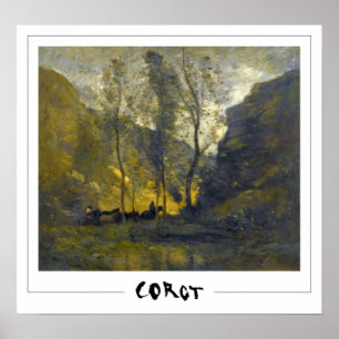 Jean-Baptiste-Camille Corot Zedign Kunstposter #30 Poster