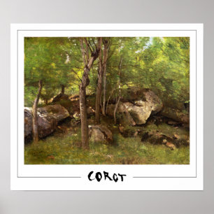 Jean-Baptiste-Camille Corot Zedign Kunstposter #8- Poster