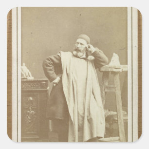 Jean-Baptiste Carpeaux Quadratischer Aufkleber