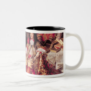 Jean-Baptiste Colbert, der die Mitglieder Zweifarbige Tasse