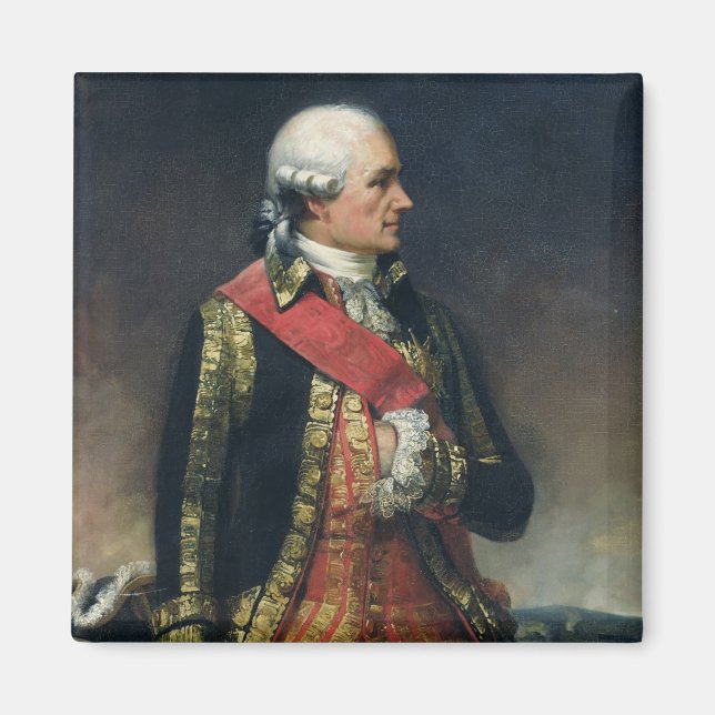 Jean-Baptiste de Vimeur Graf von Rochambeau Magnet (Vorne)