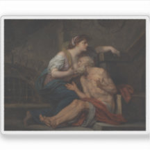 Jean-Baptiste Greuze: Cimon und Pero Roman Wohltät