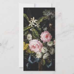 Jean-Baptiste Monnoyer - ein Bouquet von Chamomile Feiertagskarte