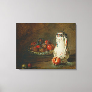Jean-Baptiste Simeon Chardin - Eine Schüssel Pfla Leinwanddruck
