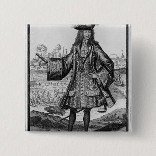 Jean Bernard Desjean Baron de Pointis Button