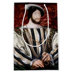 Jean Clouet - Francois I, König von Frankreich Mittlere Geschenktüte