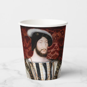 Jean Clouet - Francois I, König von Frankreich Pappbecher