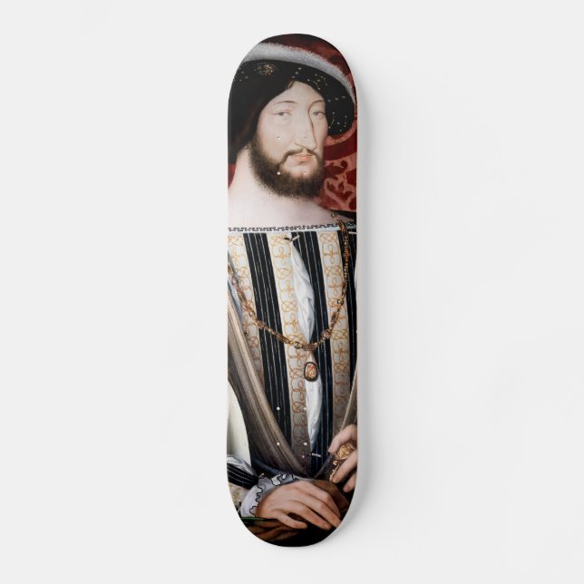 Jean Clouet - Francois I, König von Frankreich Skateboard (Vorderseite)