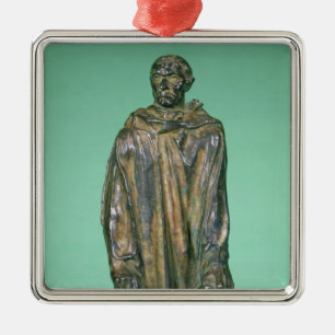 Jean d'Aire, von den Burghers von Calais (Bronze) Silbernes Ornament