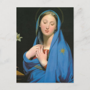 Jean Dominique Ingres - Jungfrau der Adoption Postkarte