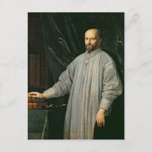 Jean Duvergier de Hauranne Abbot of Postkarte