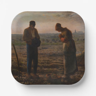 Jean-Francois Millet - Das Angelus Pappteller