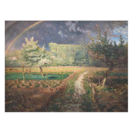 Jean-Francois Millet - Frühjahr in Barbizon Tischdecke