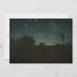 Jean-Francois Millet - Starry Night Dankeskarte