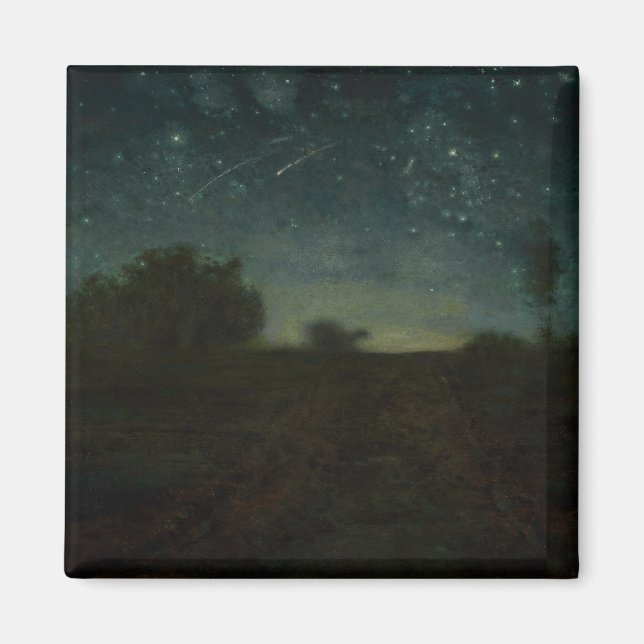 Jean-Francois Millet - Starry Night Magnet (Vorne)
