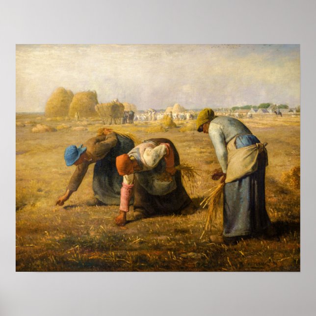 Jean-Francois Millet - The Gleaners Poster (Vorne)