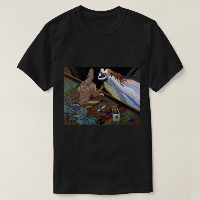 Jean Giraud, 1938 - 2012, FrankreichMoebius imagin T-Shirt (Design vorne)