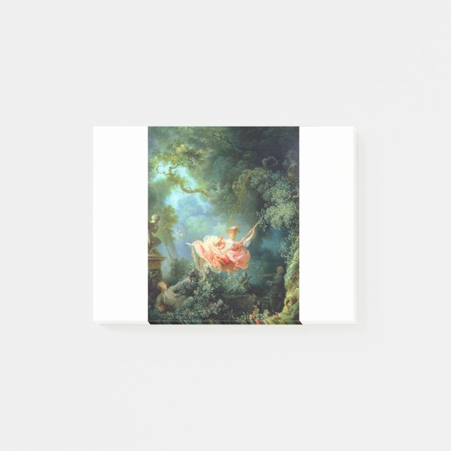 Jean Honore Fragonard Post-it Klebezettel (Vorderseite)