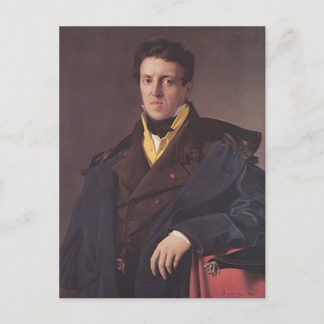 Jean Ingres-Charles-Marie-Jean-Baptiste Marcotte Postkarte (Vorderseite)