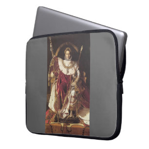Jean Ingres-Porträt von Napoléon auf Laptopschutzhülle