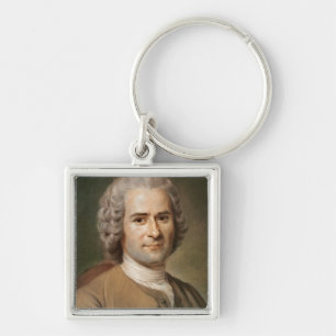 Jean-Jacques Rousseau nach 1753 Schlüsselanhänger