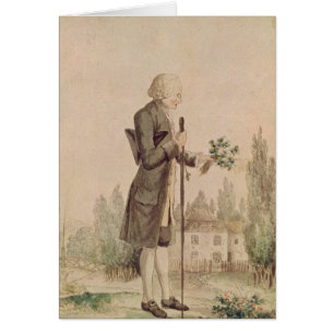 Jean-Jacques Rousseau recueillant des herbes