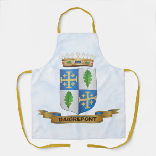 Jean Jacques Vernin Daigrepont-Wappen Schürze