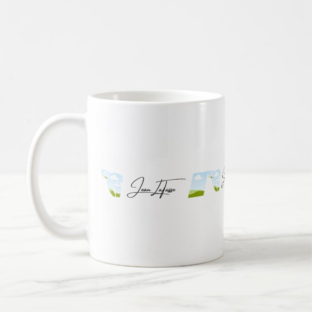 Jean LaTasse promotion mug (Gauche)