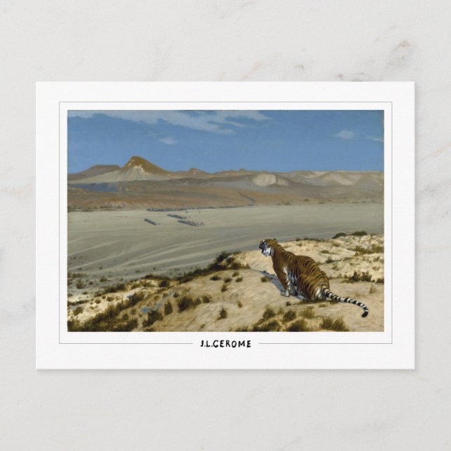 Jean-Léon Gérôme #10 - Fine Art Postcard Postkarte (Vorderseite)