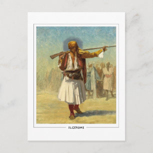 Jean-Léon Gérôme #128 - Carte postale d'art fin