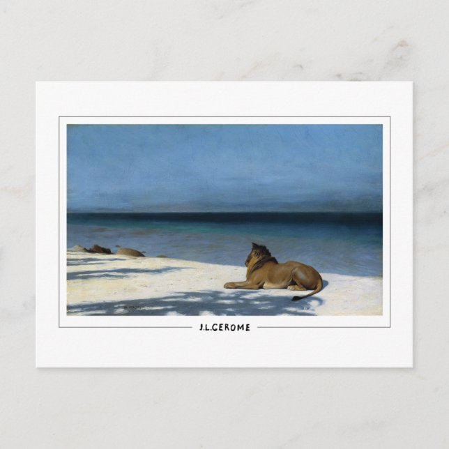 Jean-Léon Gérôme #138 - Carte postale Art (Devant)