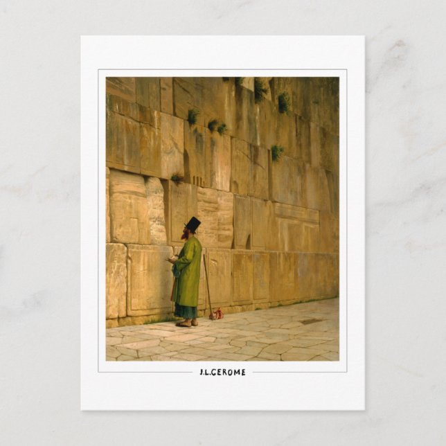 Jean-Léon Gérôme #1 - Fine Art Postcard Postkarte (Vorderseite)