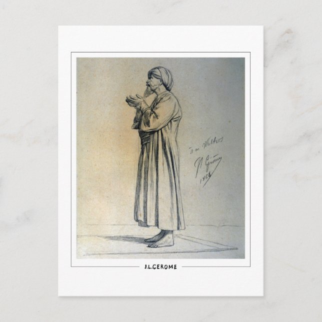 Jean-Léon Gérôme #201 - Carte postale Art (Devant)