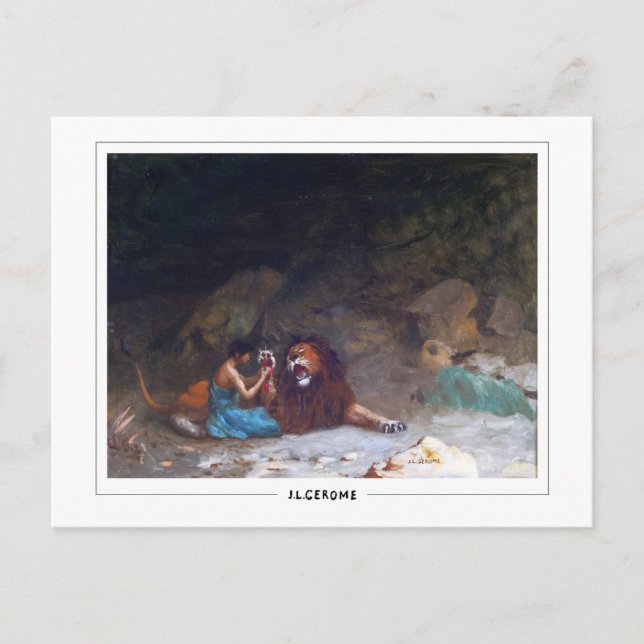 Jean-Léon Gérôme #220 - Carte postale Art (Devant)