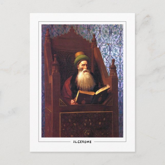 Jean-Léon Gérôme #235 - Fine Art Postcard Postkarte (Vorderseite)
