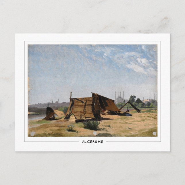 Jean-Léon Gérôme #242 - Carte postale Art (Devant)