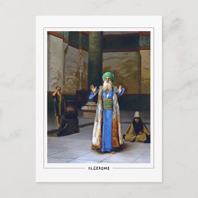 Jean-Léon Gérôme #26 - Fine Art Postcard Postkarte (Vorderseite)