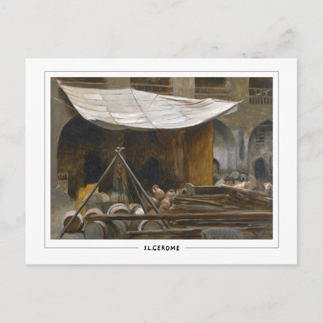 Jean-Léon Gérôme #287 - Fine Art Postcard Postkarte (Vorderseite)