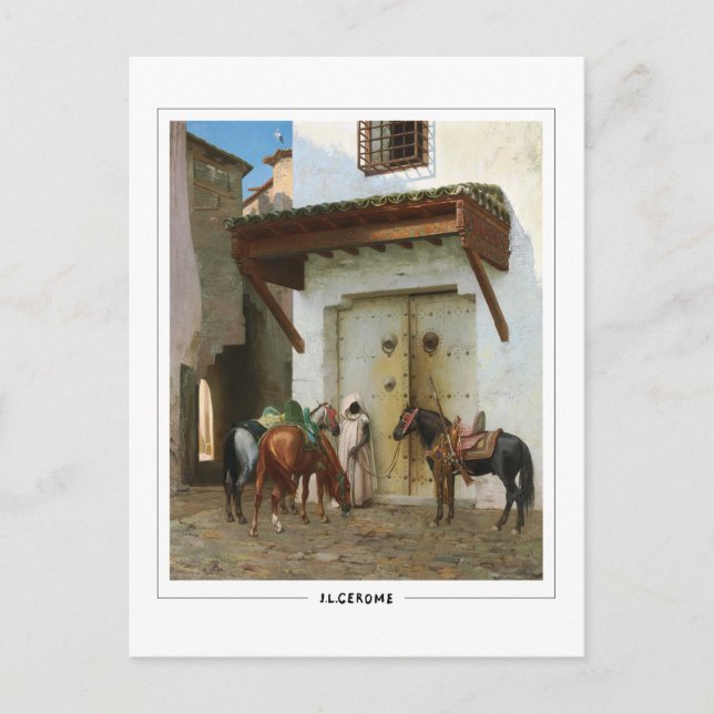 Jean-Léon Gérôme #37 - Carte postale Art (Devant)