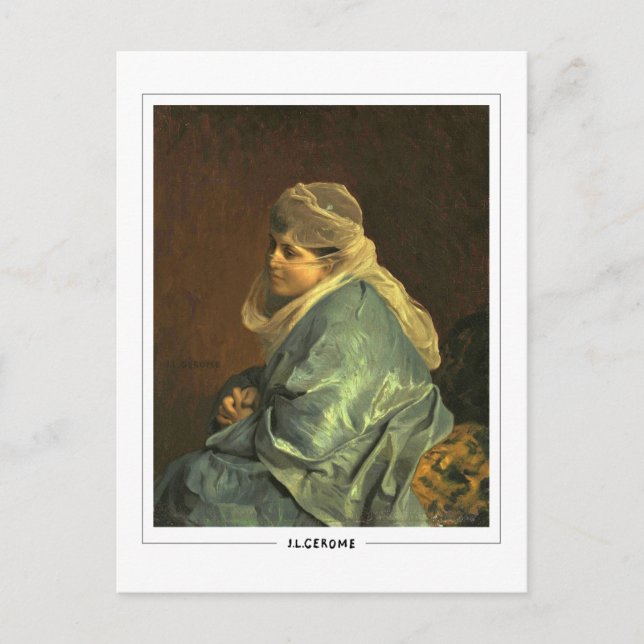 Jean-Léon Gérôme #7 - Fine Art Postcard Postkarte (Vorderseite)