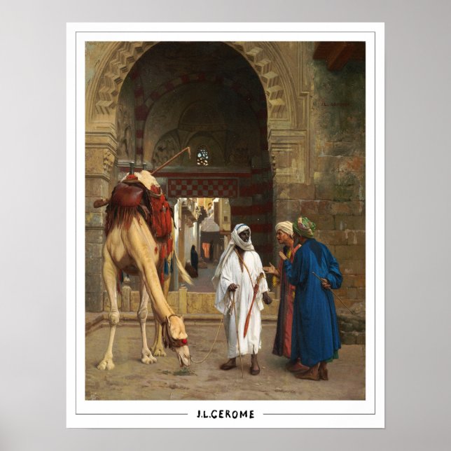 Jean-Léon Gérôme Zedign Art Poster #216 (Vorne)