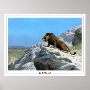 Jean-Léon Gérôme Zedign Art Poster #229